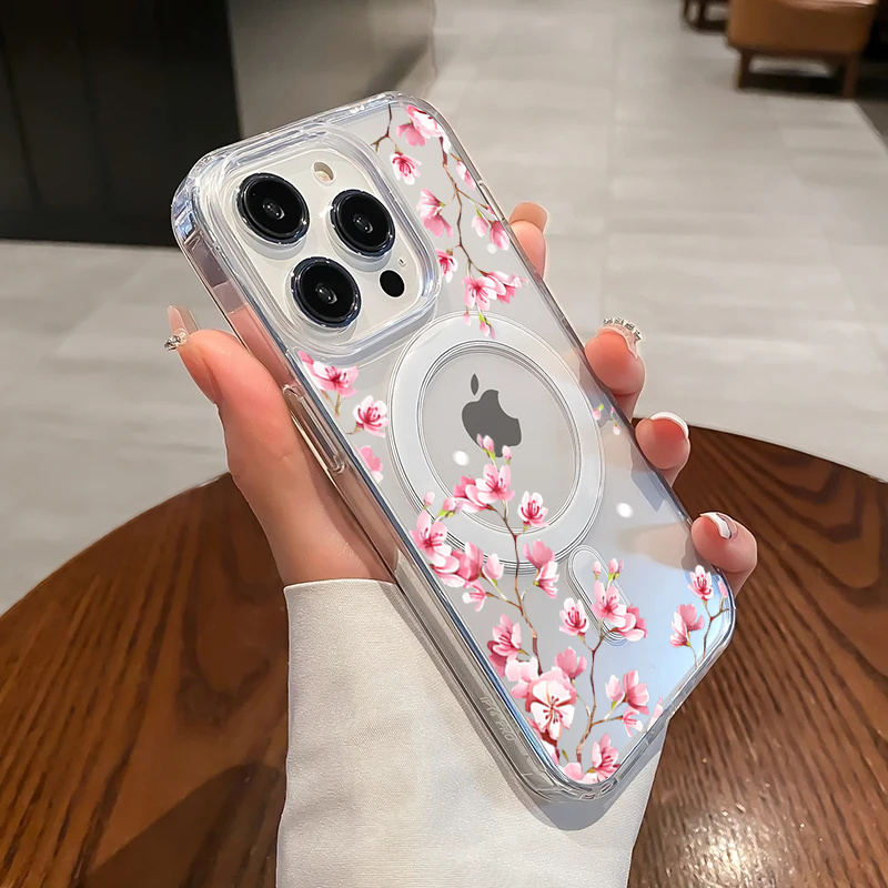 럭셔리 핑크 INS 플라워 케이스 아이폰 14 프로 맥 - Phone Cases Pink 리뷰 및 가격