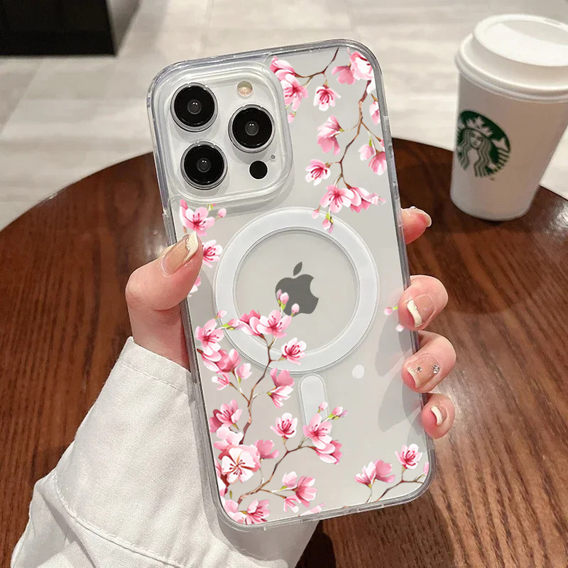 럭셔리 핑크 INS 플라워 케이스 아이폰 14 프로 맥 - Phone Cases Pink 리뷰 및 가격