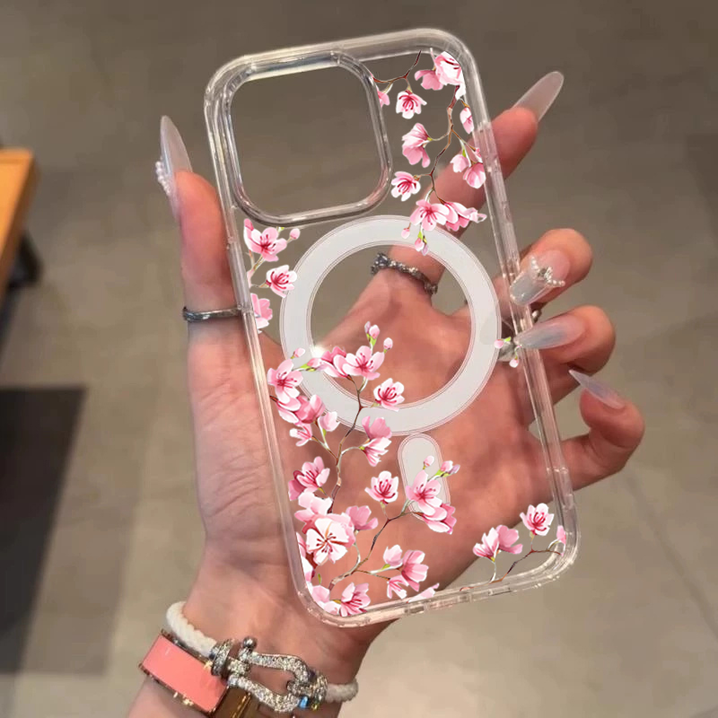 럭셔리 핑크 INS 플라워 케이스 아이폰 14 프로 맥 - Phone Cases Pink 리뷰 및 가격