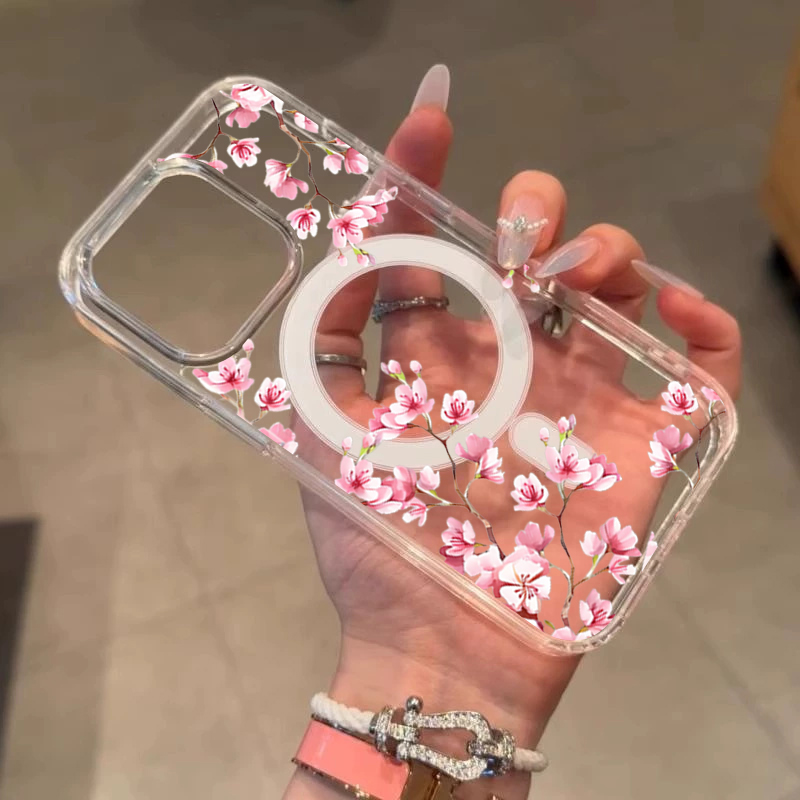 럭셔리 핑크 INS 플라워 케이스 아이폰 14 프로 맥 - Phone Cases Pink 리뷰 및 가격