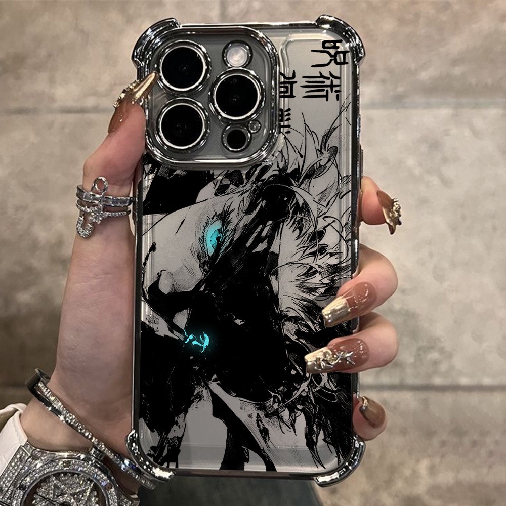 애니메이션 주술회전 고죠 도금 폰 케이스 (화웨이 아너 - Phone Cases Jujutsu Kaisen 리뷰 및 가격