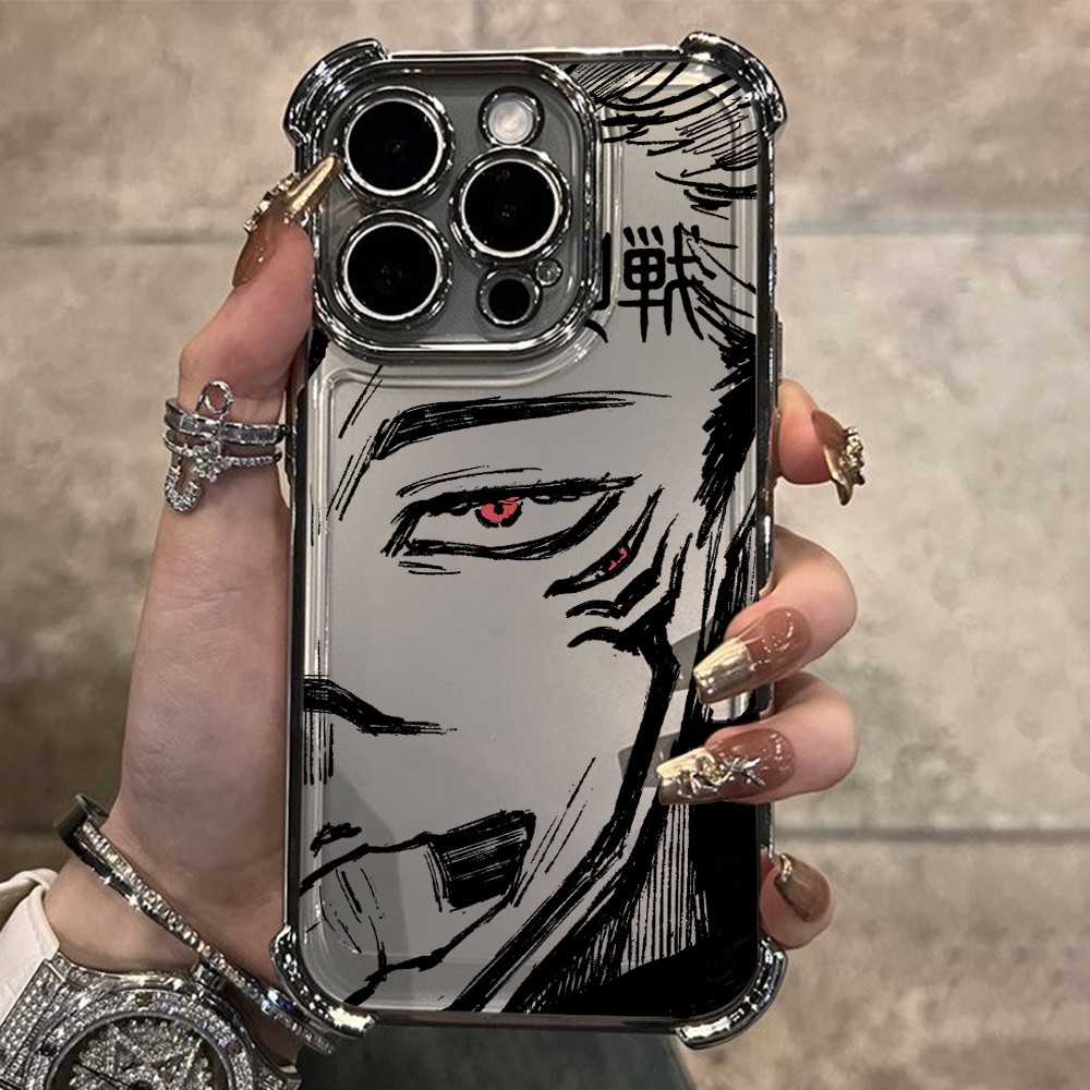 애니메이션 주술회전 고죠 도금 폰 케이스 (화웨이 아너 - Phone Cases Jujutsu Kaisen 리뷰 및 가격