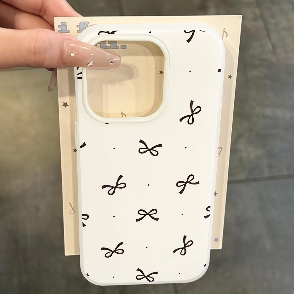 귀여운 리본 물방울 무늬 INS 스타일 아이폰 17 1 - Phone Cases Cute Iphone 13 리뷰 및 가격