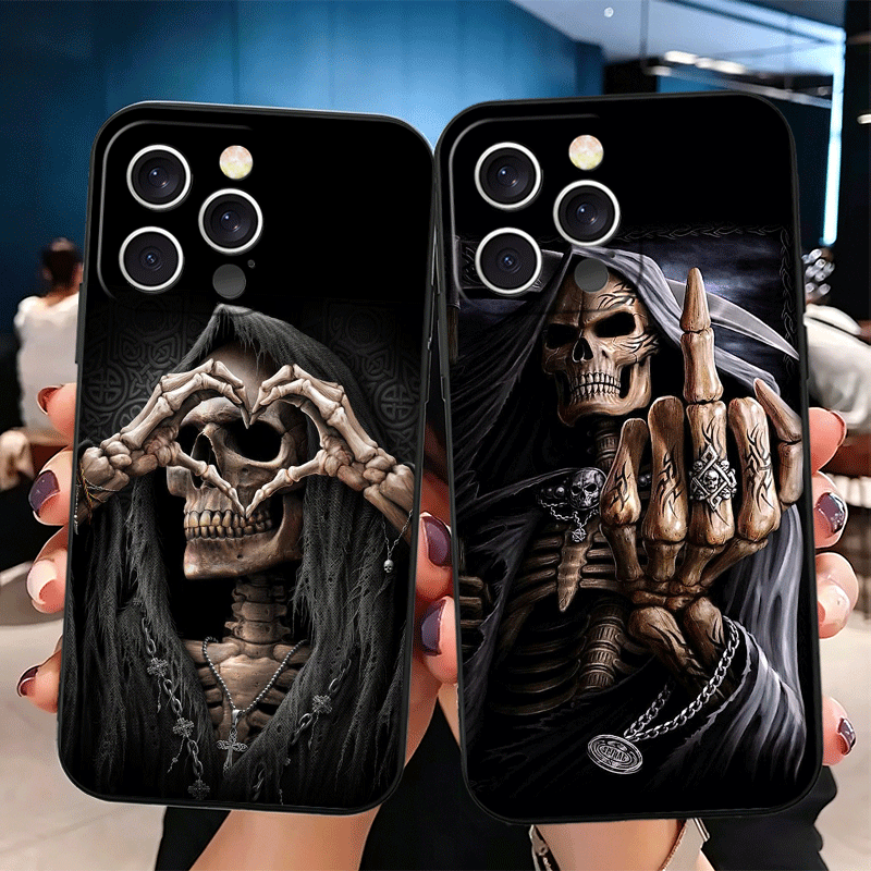 그림 레퍼 해골 재미있는 스타일 소프트 폰 케이스 (아 - Phone Cases Quirky 리뷰 및 가격