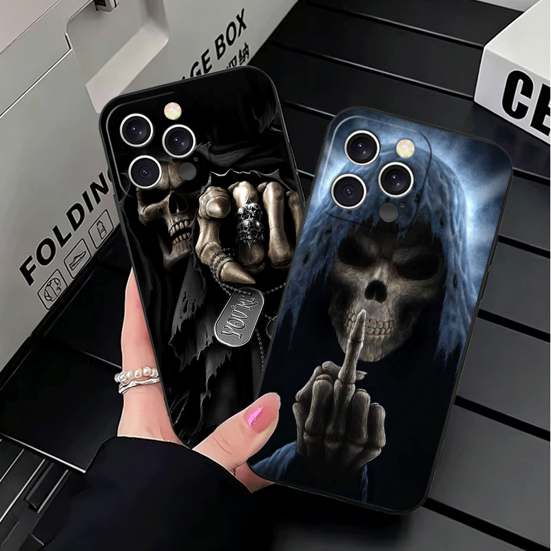 그림 레퍼 해골 재미있는 스타일 소프트 폰 케이스 (아 - Phone Cases Quirky 리뷰 및 가격