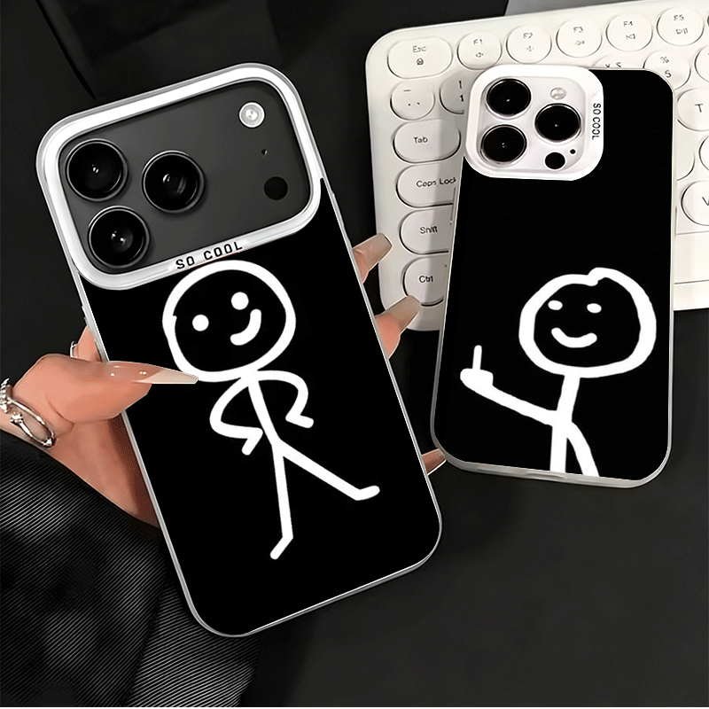 재미있는 스틱맨 매치맨 충격 방지 폰 케이스 (아이폰  - Phone Cases Quirky 리뷰 및 가격