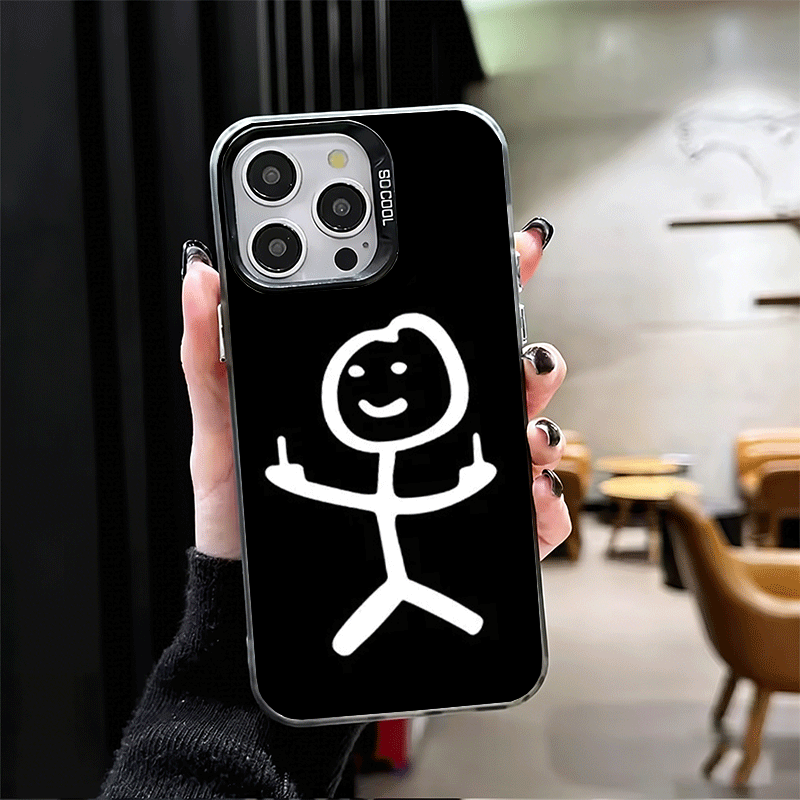 재미있는 스틱맨 매치맨 충격 방지 폰 케이스 (아이폰  - Phone Cases Quirky 리뷰 및 가격