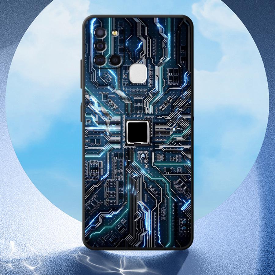 레트로 회로 기판 디자인 폰 케이스 (삼성 갤럭시 A0 - Phone Cases Galaxy A17 리뷰 및 가격