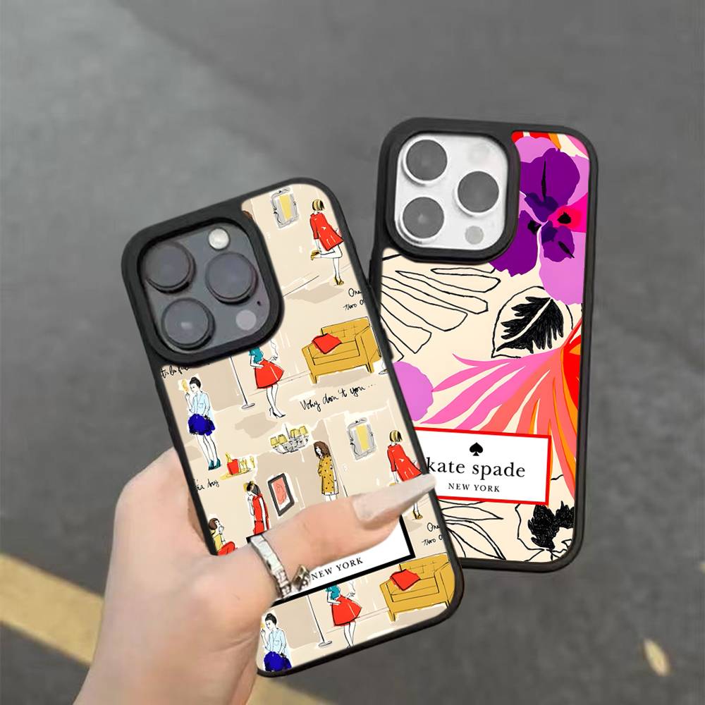 K-Kate S-Spade 패션 폰 케이스 아이폰 16 - Phone Cases Kate Spade 리뷰 및 가격