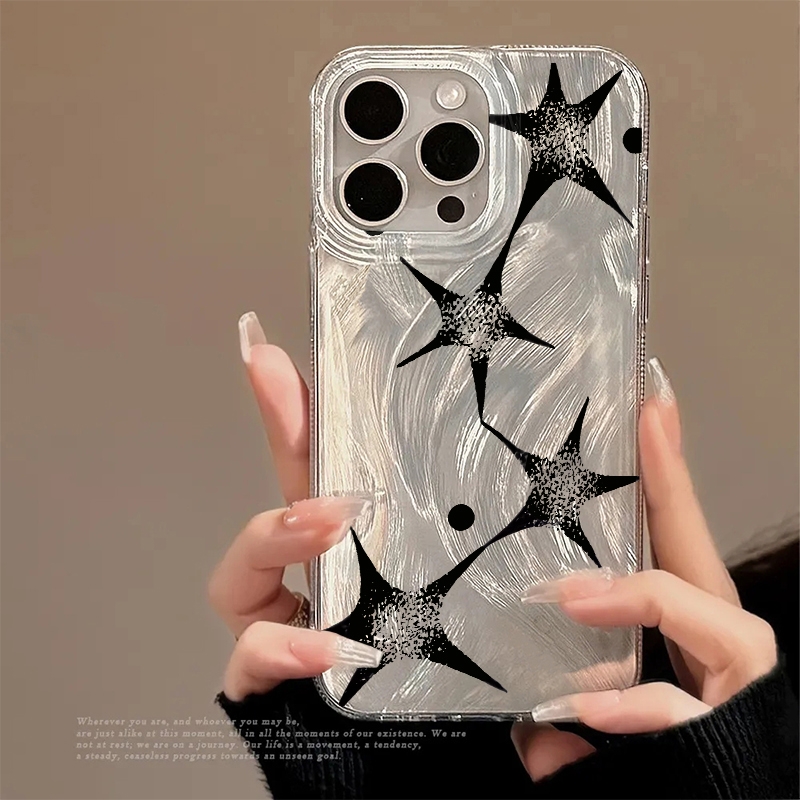 샤이닝 스타 트렌디 패턴 폰 케이스 (아이폰 17, 1 - Phone Cases For Iphone 12 Pro Max 리뷰 및 가격