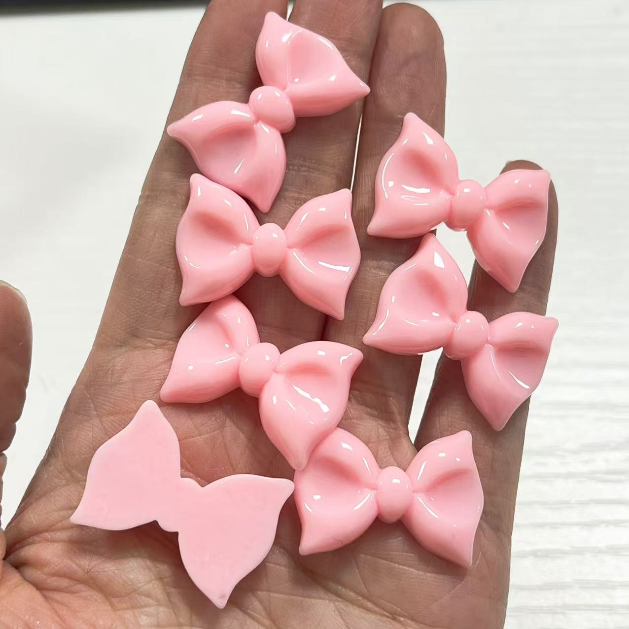 10Pcs 로즈 베이지 핑크 퍼플 리본 활 DIY 수지 - Phone Cases Europe 리뷰 및 가격