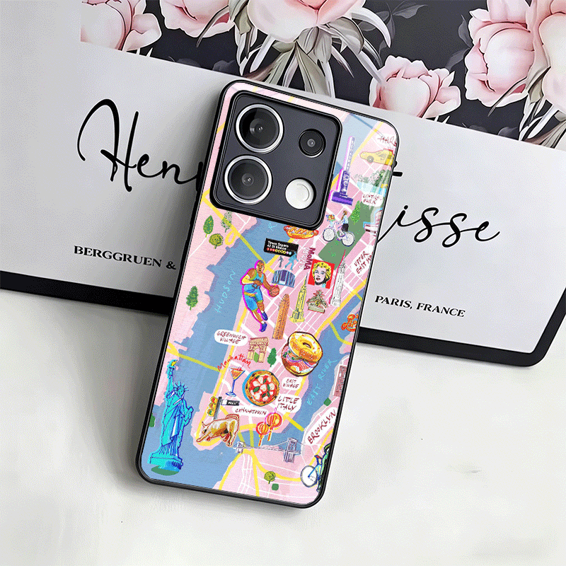 뉴욕시 유리 폰 케이스 (샤오미 레드미 노트 15 14 - Phone Cases Nyc 리뷰 및 가격