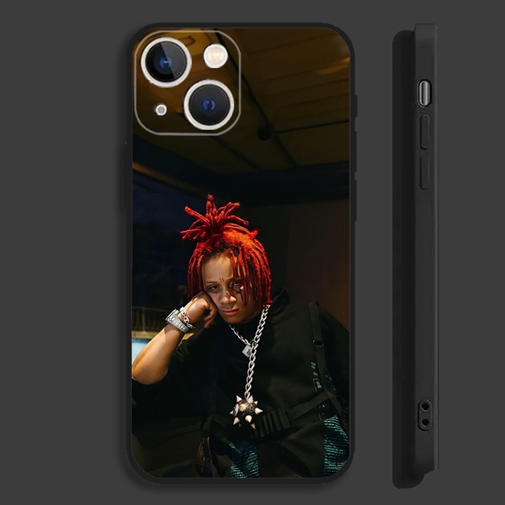 래퍼 T-Trippie 레드 소프트 블랙 휴대폰 케이스 - Phone Cases Nyc 리뷰 및 가격
