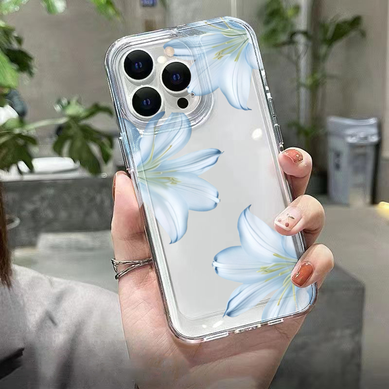 세련된 화이트 백합꽃 디자인 아이폰 17 16 15 P - Phone Cases Amazon 리뷰 및 가격