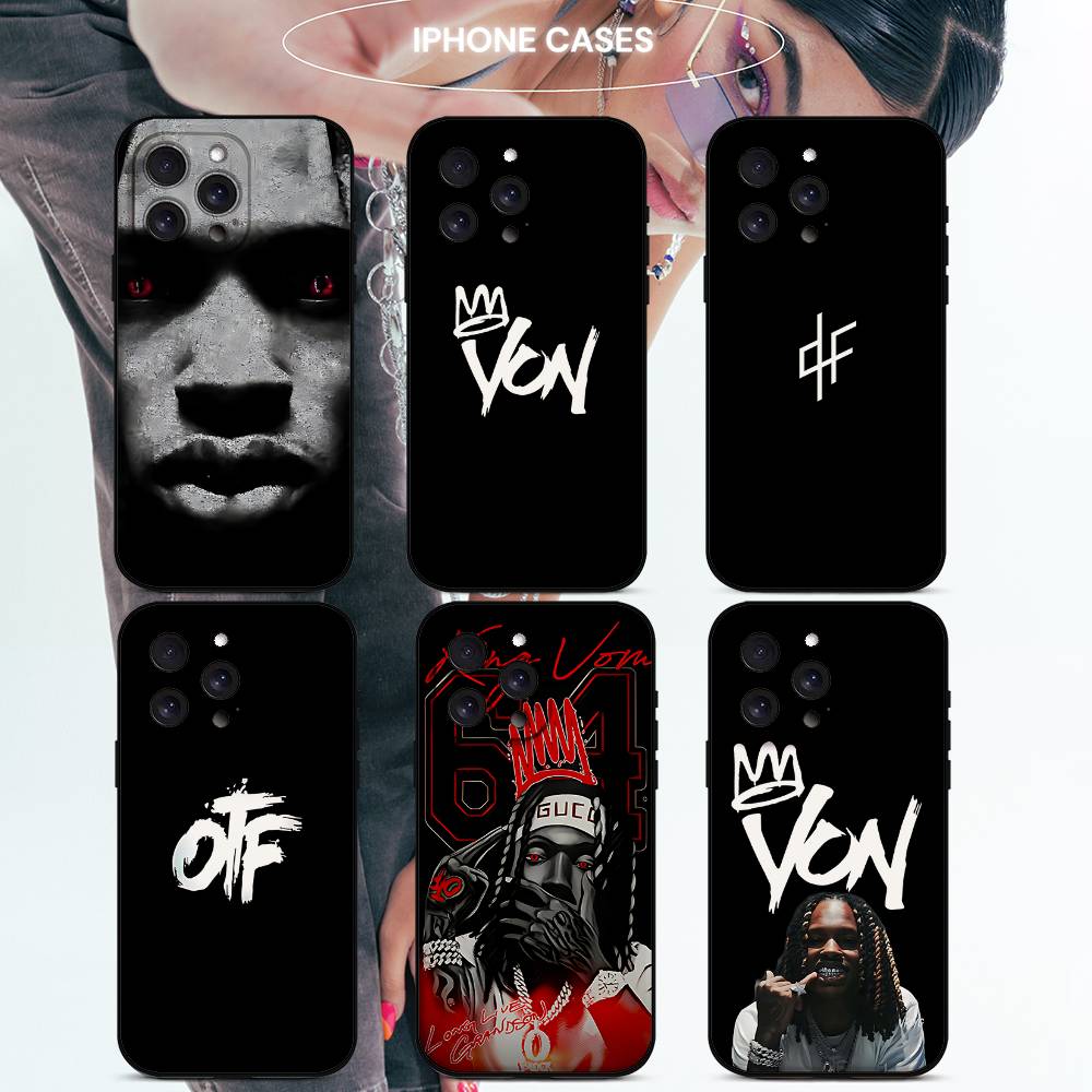 랩퍼 K-King-V-Von 폰 케이스 블랙 쉘 (아이 - Phone Cases Louis Vuitton 리뷰 및 가격