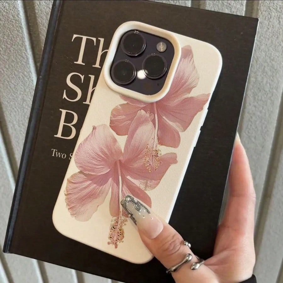 핑크 히비스커스 우아한 고급 디자인 아이폰 케이스 (아 - Phone Cases Aesthetic 리뷰 및 가격