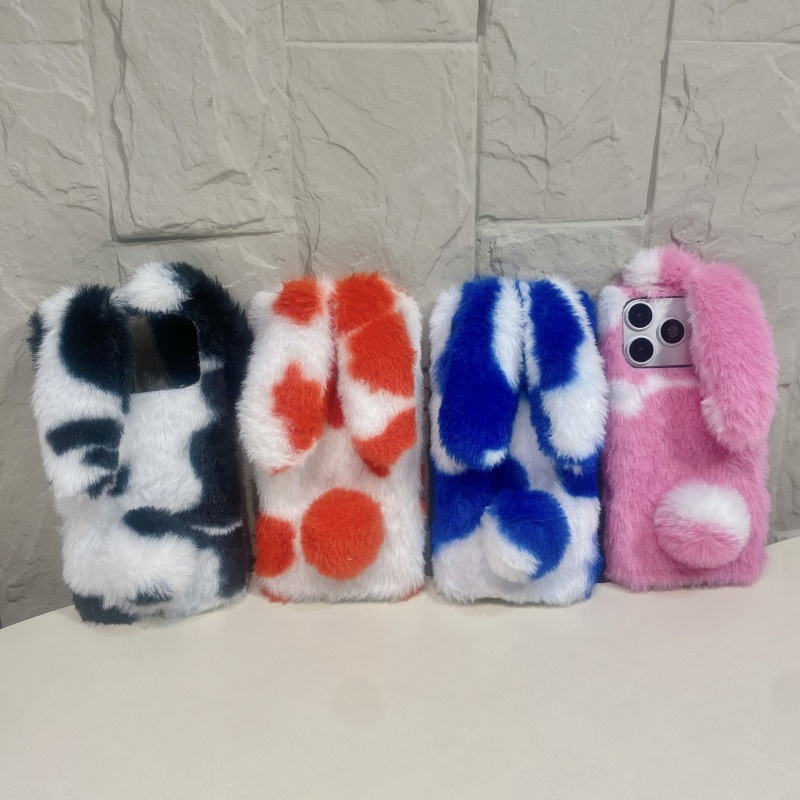 귀여운 토끼 디자인 폭신한 폰 케이스 아이폰 17 16 - Phone Cases Cute Iphone 13 리뷰 및 가격