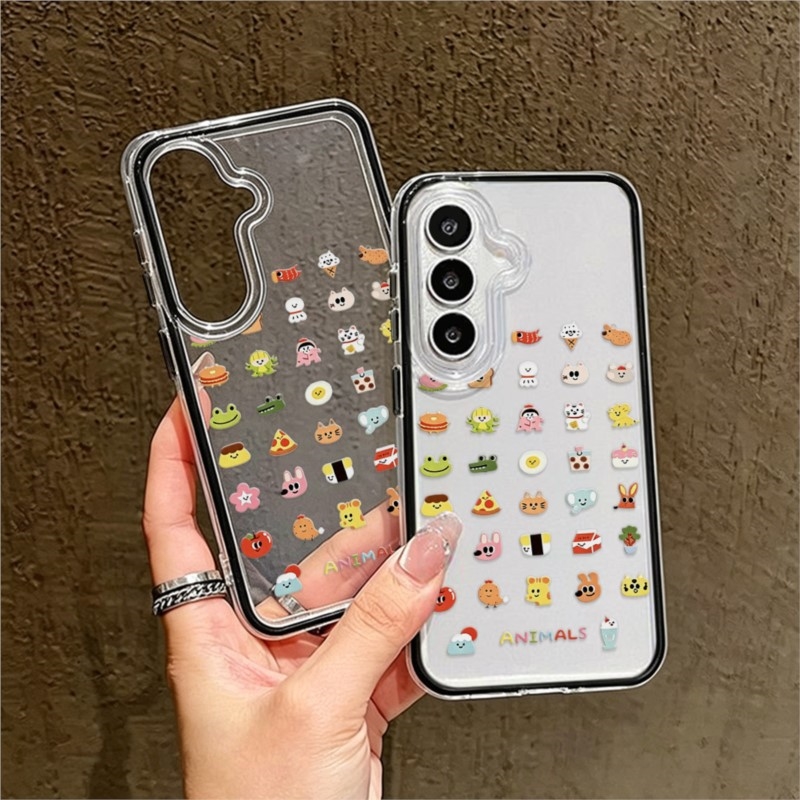 귀여운 고양이 강아지 TPU 투명 핑크 폰 케이스 삼성 - Phone Cases Pink 리뷰 및 가격