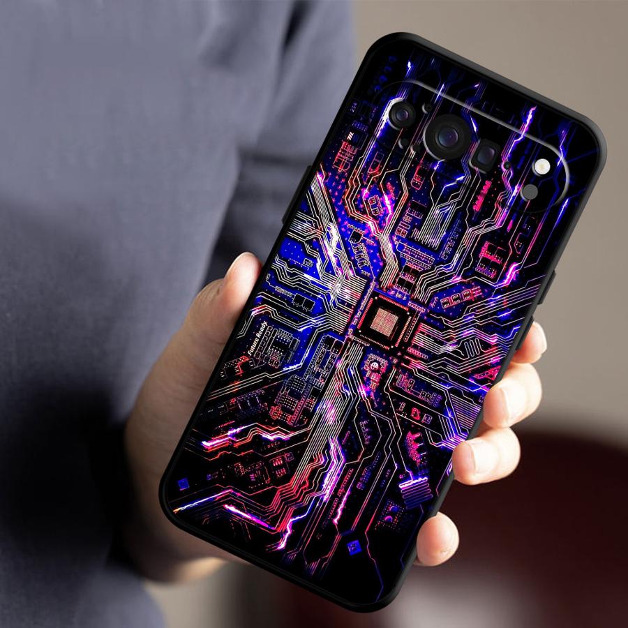 레트로 회로 기판 디자인 펀다 폰 커버 케이스 (구글  - Phone Cases Google Pixel 7 리뷰 및 가격