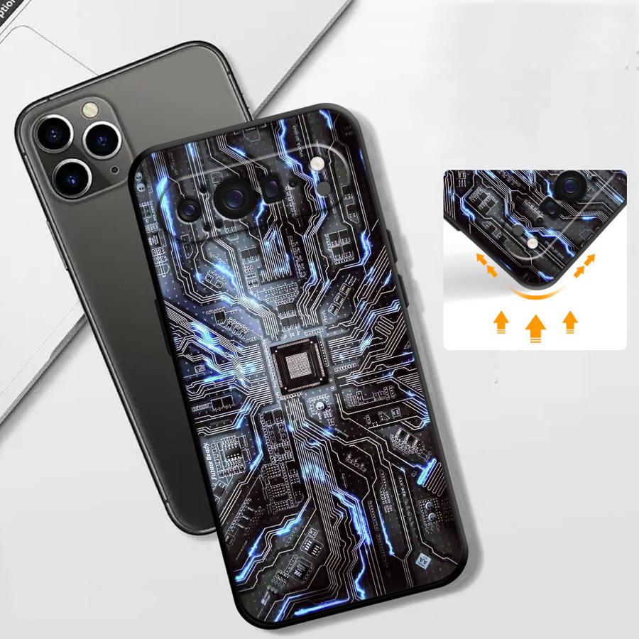 레트로 회로 기판 디자인 펀다 폰 커버 케이스 (구글  - Phone Cases Google Pixel 7 리뷰 및 가격