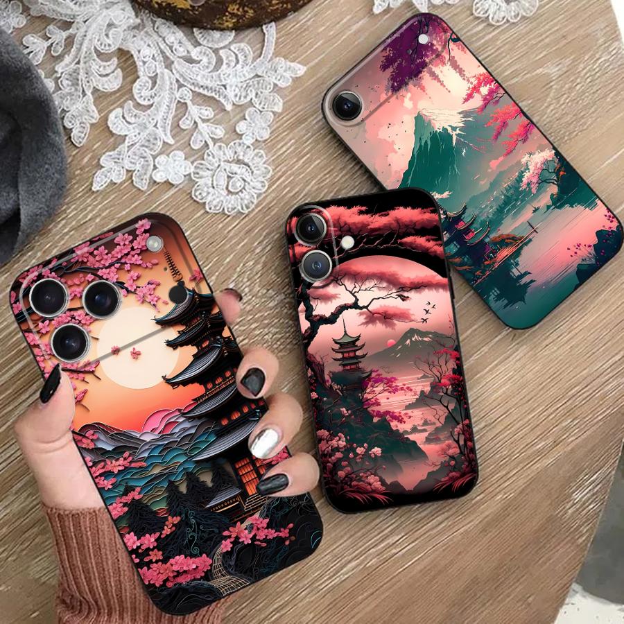 미적 감각의 후지산 푼다 폰 커버 케이스 (애플 아이폰 - Phone Cases Aesthetic 리뷰 및 가격