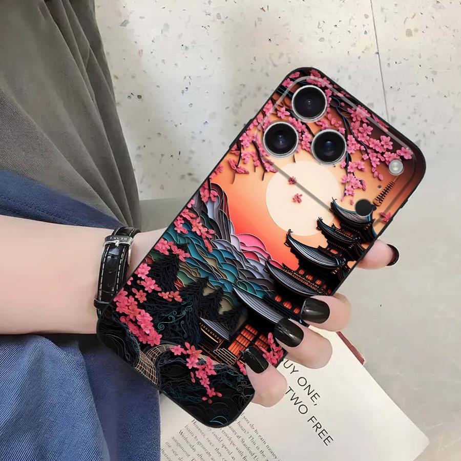 미적 감각의 후지산 푼다 폰 커버 케이스 (애플 아이폰 - Phone Cases Aesthetic 리뷰 및 가격