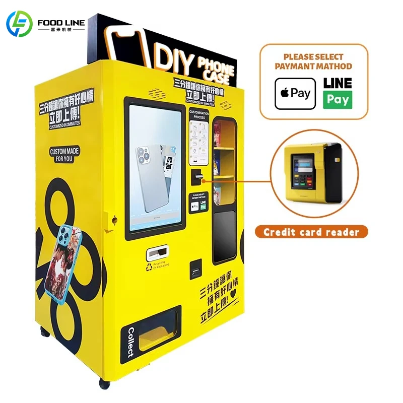 맞춤형 DIY 휴대폰 케이스 자판기 상업 거리 쇼핑몰  - Phone Cases Vending Machine 리뷰 및 가격